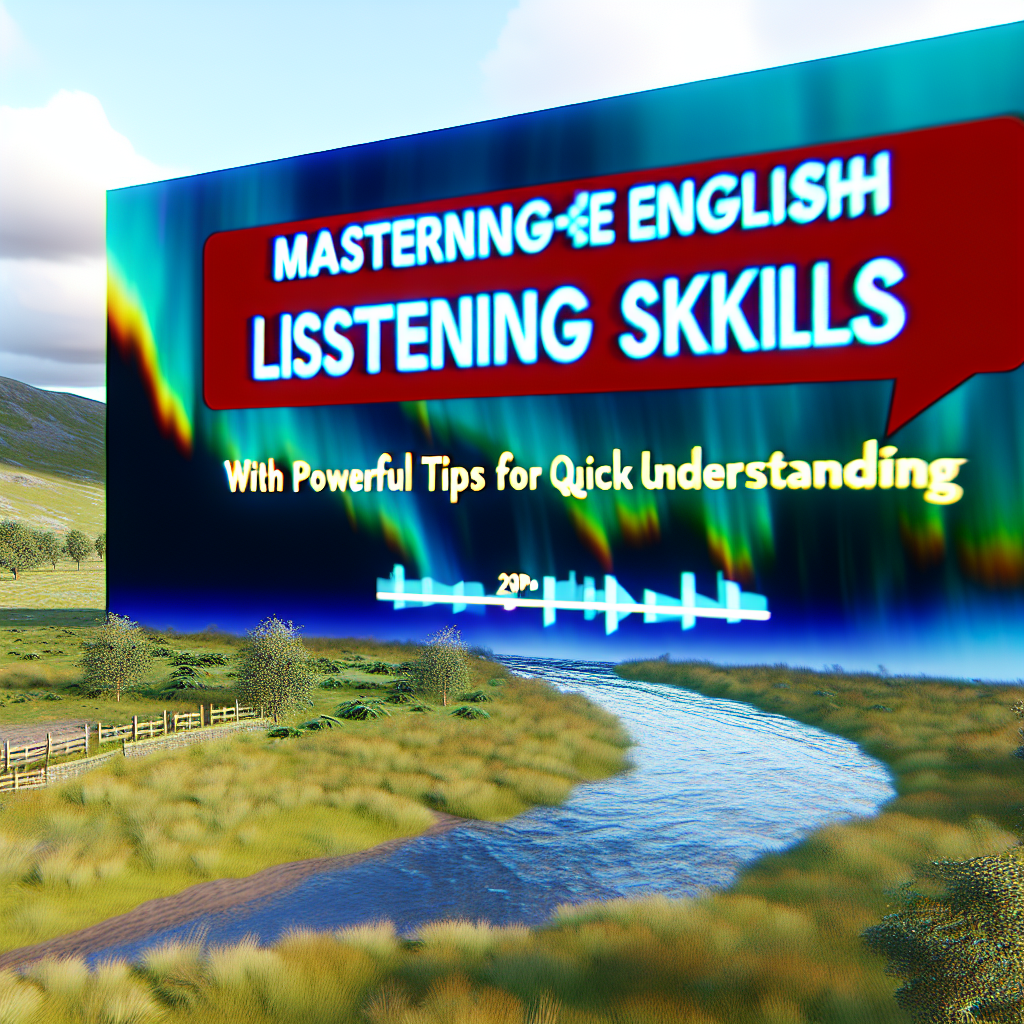 Domine o Listening em Inglês: Dicas Poderosas para Entender Rápido