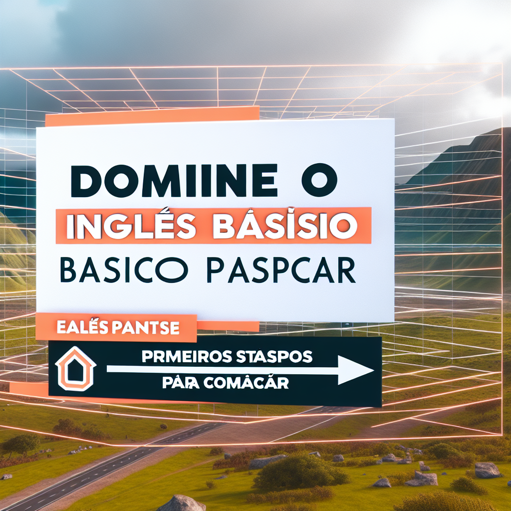 Domine o Inglês Básico Rápido: Primeiros Passos Essenciais para Começar