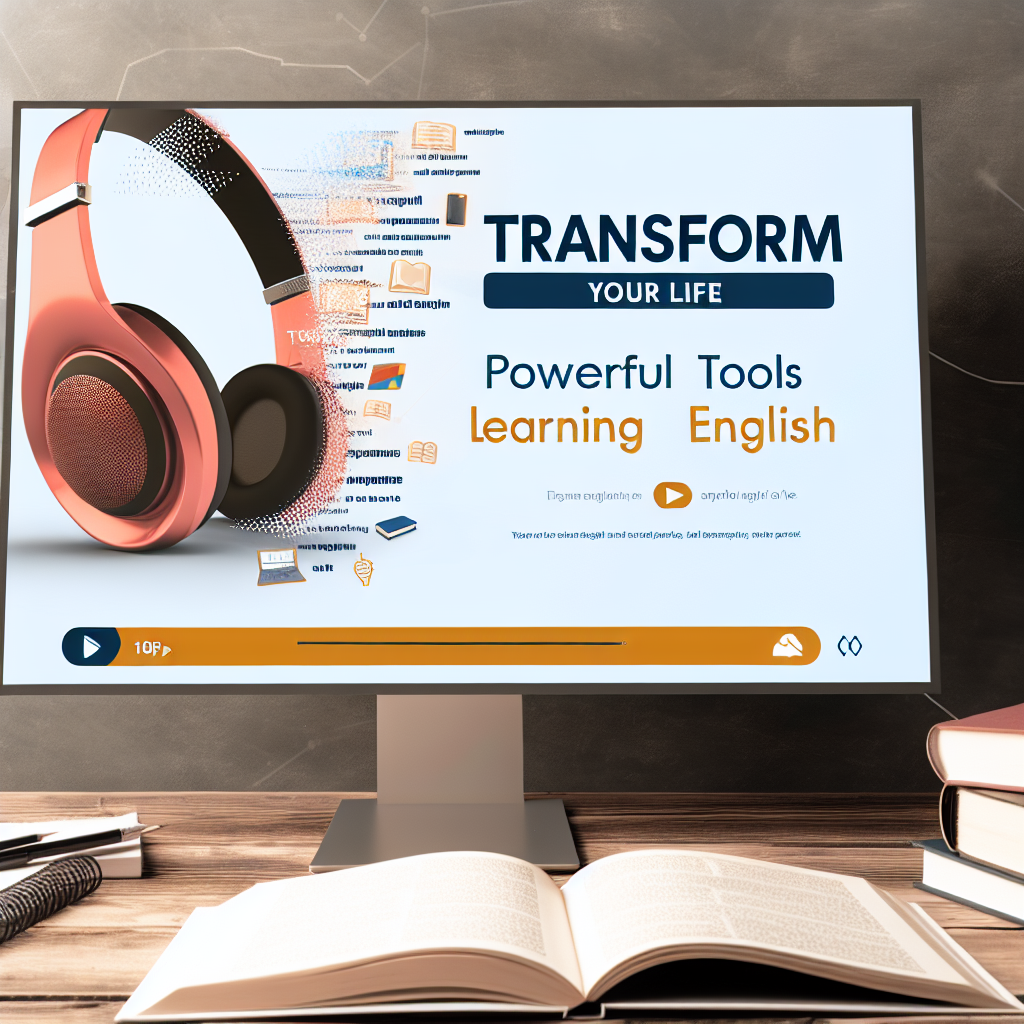 Transforme Sua Vida: Ferramentas Poderosas para Aprender Inglês Online