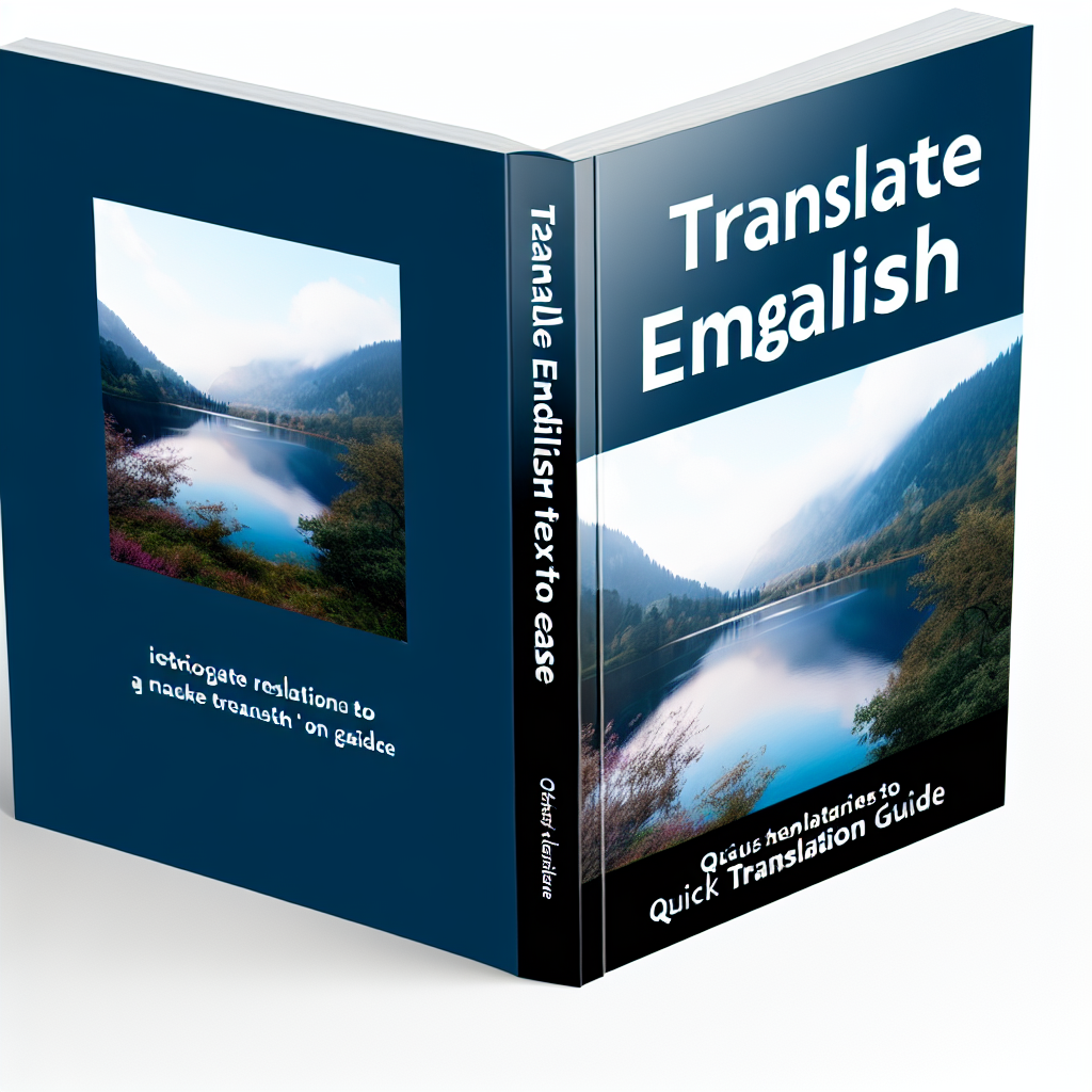 Traduza Textos de Inglês com Facilidade: Guia para Tradução Rápida
