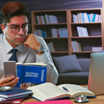 empresario estudando Inglês para negócios